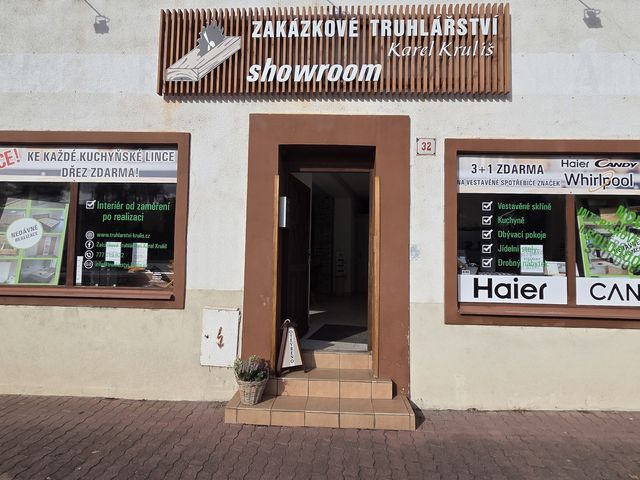 Showroom v Erbenově ulici v České Lípě